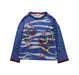 A Blue Long Sleeve T Shirts from Kenzo in size 8Y for boy. (Front View)