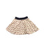 A White Short Skirts from Petit Bateau in size 6T for girl. (Back View)