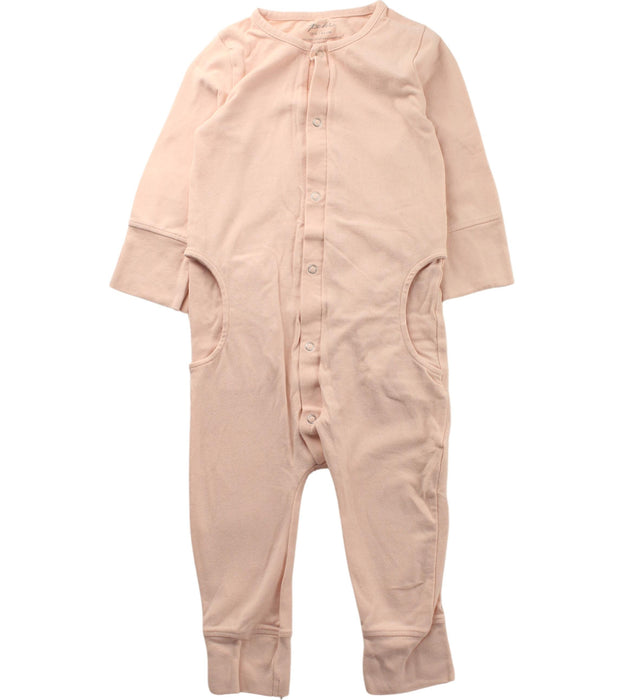 A Beige Long Sleeve Jumpsuits from Pehr in size 12-18M for girl. (Front View)