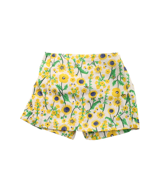 A Yellow Skorts from Kite in size 3T for girl. (Front View)