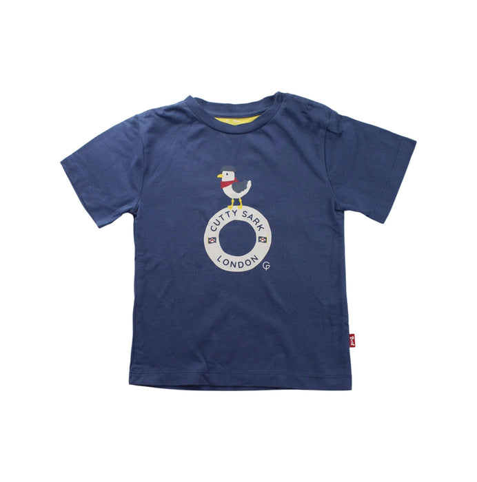 A Blue Short Sleeve T Shirts from Kite in size 3T for boy. (Front View)