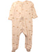 A Beige Onesies from Mori in size 6-12M for girl. (Front View)