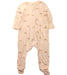 A Beige Onesies from Mori in size 6-12M for girl. (Back View)