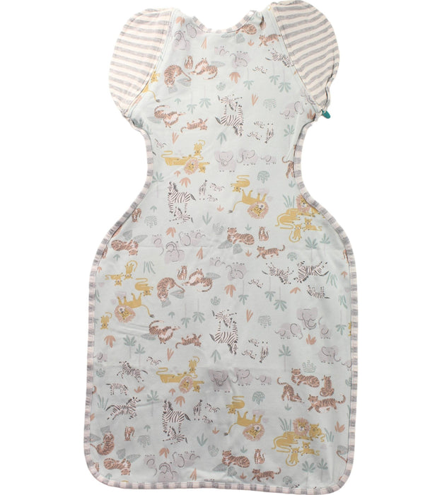 A Blue Sleepsacs from Love To Dream in size 3-6M for neutral. (Back View)