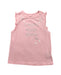 A Pink Sleeveless T Shirts from Calvin Klein in size 6T for girl. (Front View)