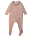 A Pink Onesies from Seed in size 6-12M for girl. (Front View)
