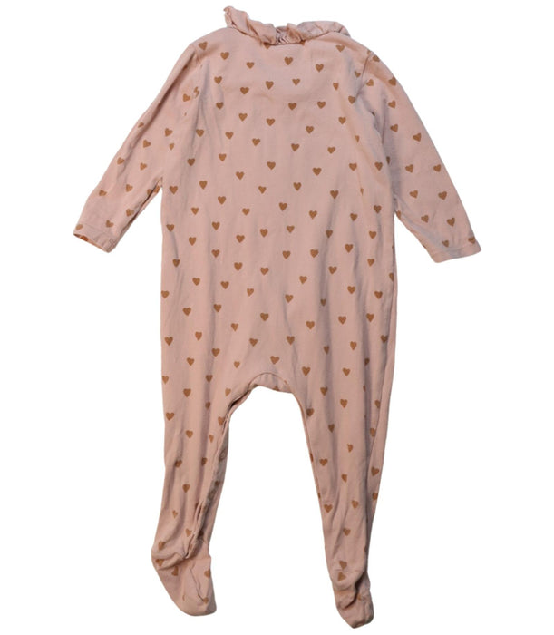 A Pink Onesies from Seed in size 6-12M for girl. (Back View)