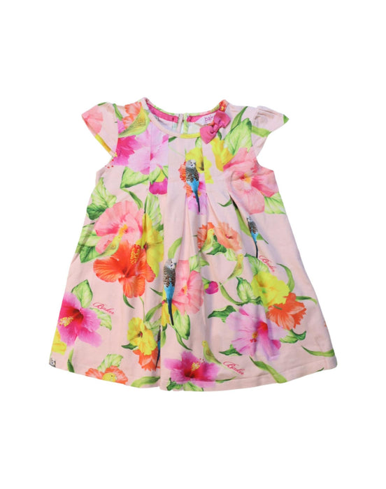 A Multicolour Short Sleeve Dresses from Baker by Ted Baker in size 18-24M for girl. (Front View)