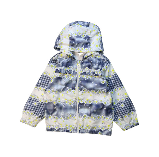 A Multicolour Lightweight Jackets from Chicco in size 2T for girl. (Front View)