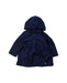 A Navy Lightweight Jackets from Chicco in size 6-12M for girl. (Front View)