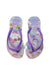 A Multicolour Flip Flops from Havaianas in size 4T for girl. (Back View)