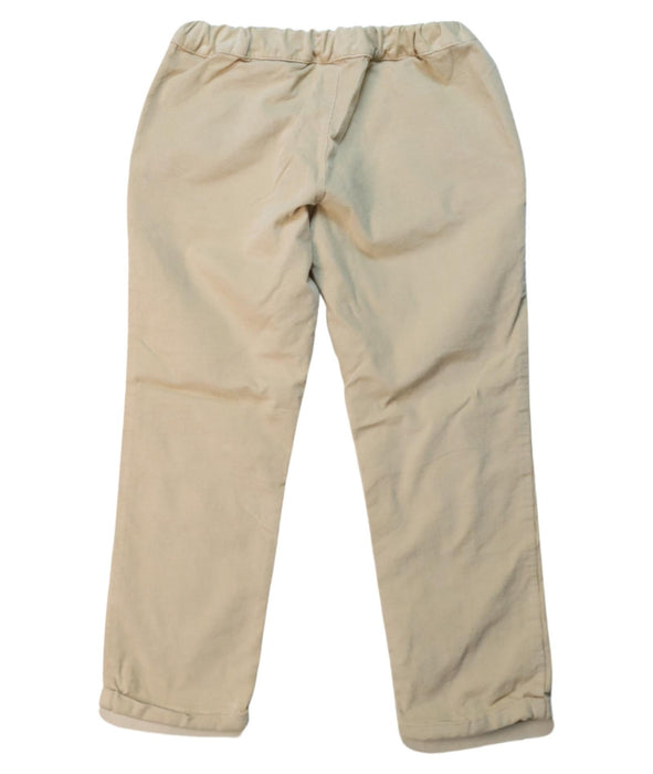 A Beige Casual Pants from Purete du... Bebe in size 6T for girl. (Back View)