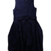 A Blue Sleeveless Dresses from Crewcuts in size 10Y for girl. (Front View)