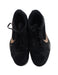 A Black Sneakers from Nike in size 14Y for boy. (Back View)