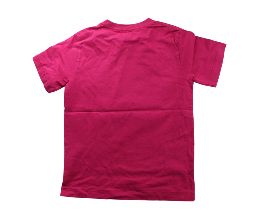 A Pink Short Sleeve T Shirts from BAPE KIDS in size 10Y for neutral. (Back View)