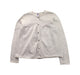 A White Cardigans from Petit Bateau in size 8Y for girl. (Front View)