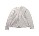 A White Cardigans from Petit Bateau in size 8Y for girl. (Back View)