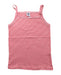 A Red Sleeveless T Shirts from Petit Bateau in size 8Y for girl. (Front View)