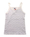 A Blue Sleeveless T Shirts from Petit Bateau in size 8Y for girl. (Front View)