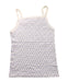 A Blue Sleeveless T Shirts from Petit Bateau in size 8Y for girl. (Back View)