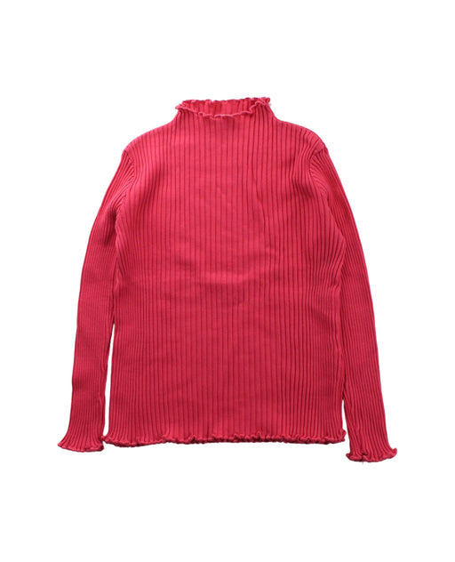 A Red Knit Sweaters from COS in size 4T for girl. (Front View)