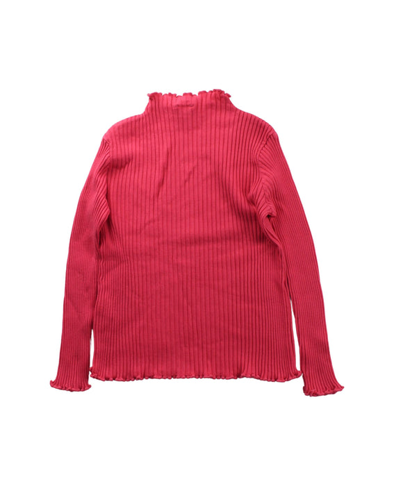 A Red Knit Sweaters from COS in size 4T for girl. (Back View)