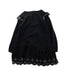 A Black Long Sleeve Dresses from Jacadi in size 6T for girl. (Back View)