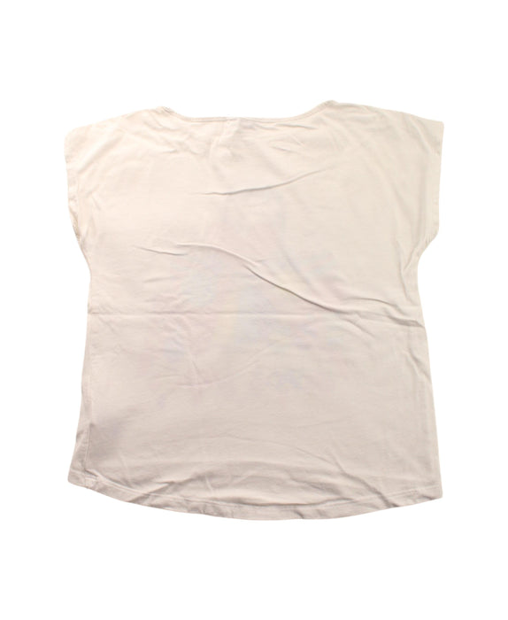 A White Sleeveless T Shirts from Little Marc Jacobs in size 10Y for girl. (Back View)