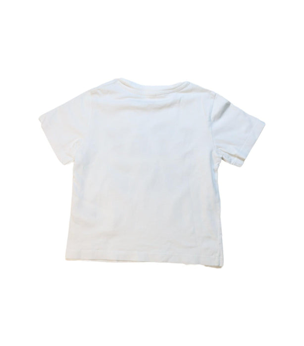 A White Short Sleeve T Shirts from Stella McCartney in size 3T for boy. (Back View)