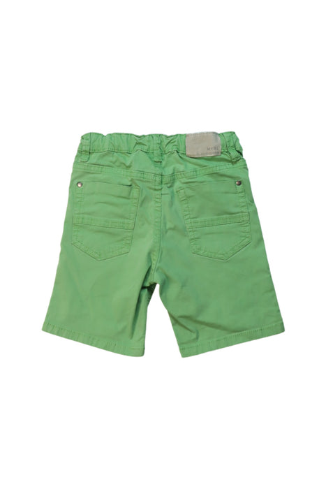 A Green Shorts from Mayoral in size 4T for boy. (Back View)