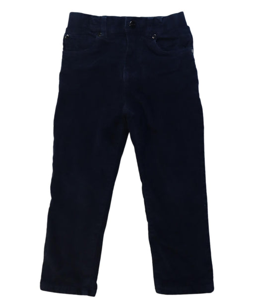 A Navy Jeans from Jacadi in size 4T for boy. (Front View)