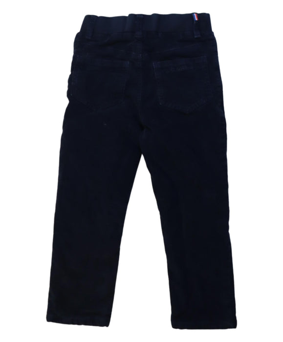 A Navy Jeans from Jacadi in size 4T for boy. (Back View)