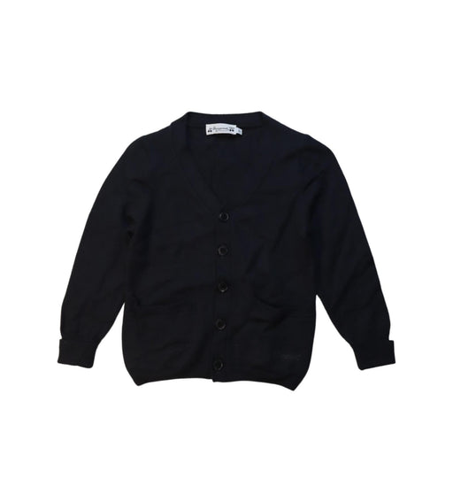 A Black Cardigans from Bonpoint in size 4T for boy. (Front View)