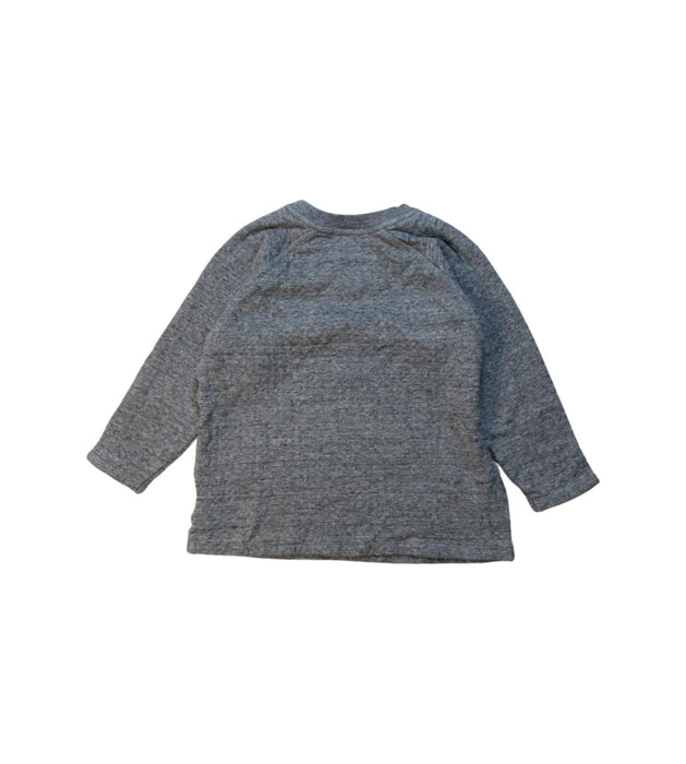 A Grey Crewneck Sweatshirts from Bonpoint in size 4T for boy. (Back View)