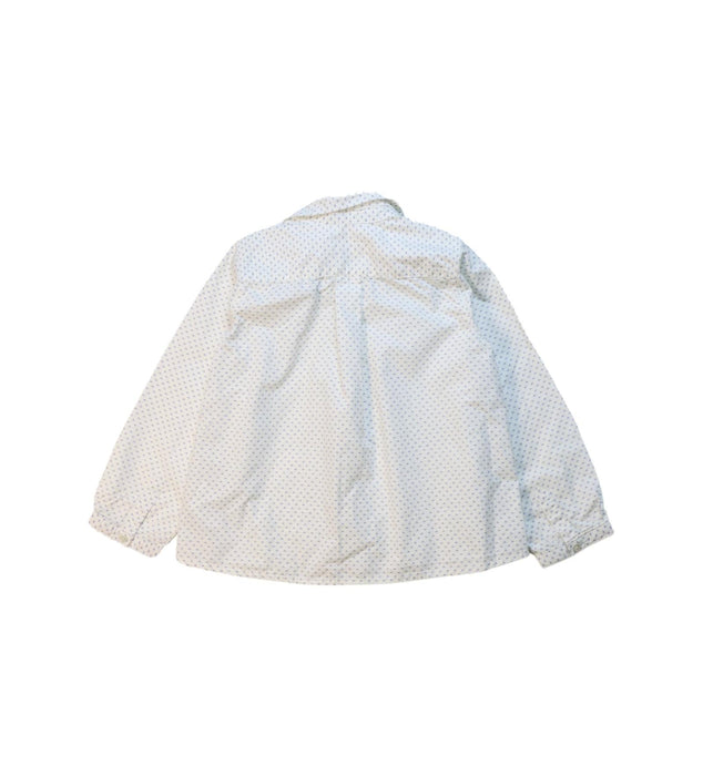 A White Long Sleeve Shirts from Bonpoint in size 3T for girl. (Back View)