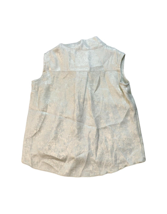 A Gold Sleeveless Tops from Trussardi in size 6-12M for girl. (Back View)