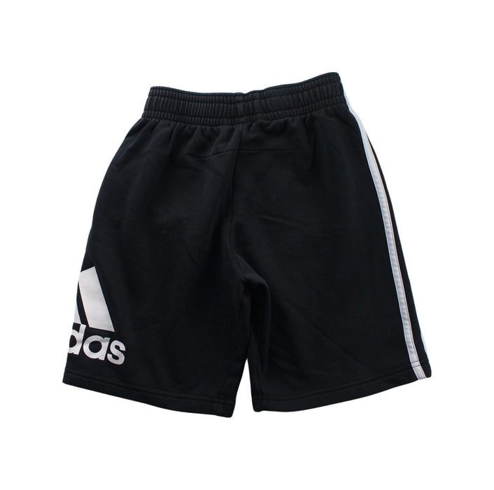 A Black Shorts from Adidas in size 10Y for boy. (Back View)