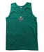 A Green Sleeveless T Shirts from Petit Bateau in size 10Y for boy. (Front View)