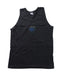 A Black Sleeveless T Shirts from Petit Bateau in size 10Y for boy. (Front View)