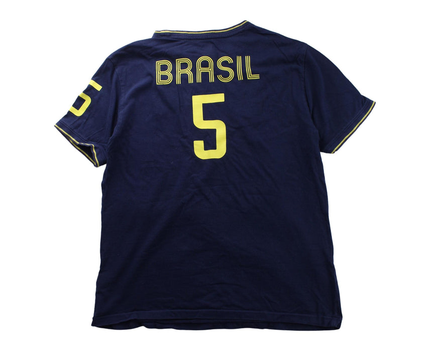 A Blue Short Sleeve T Shirts from Polo Ralph Lauren in size 10Y for boy. (Back View)