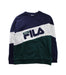 A Blue Crewneck Sweatshirts from Fila in size 10Y for boy. (Front View)