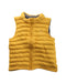 A Yellow Outerwear Vests from Petit Bateau in size 2T for girl. (Front View)