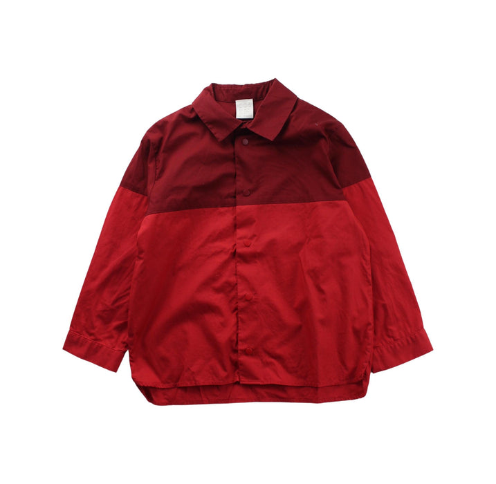 A Red Long Sleeve Shirts from COS in size 2T for girl. (Front View)