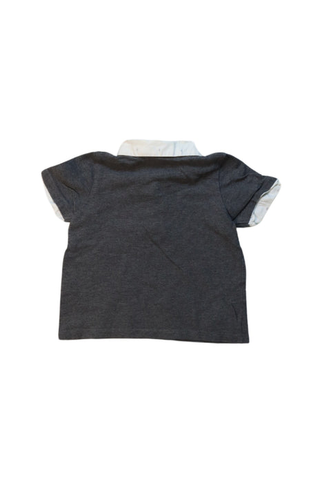 A Grey Short Sleeve Polos from Dior in size 12-18M for boy. (Back View)