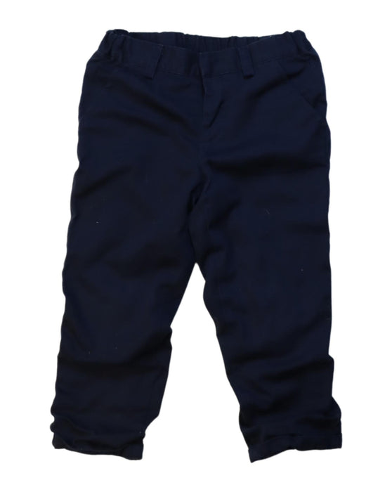 A Navy Casual Pants from Carrément Beau in size 3T for boy. (Front View)