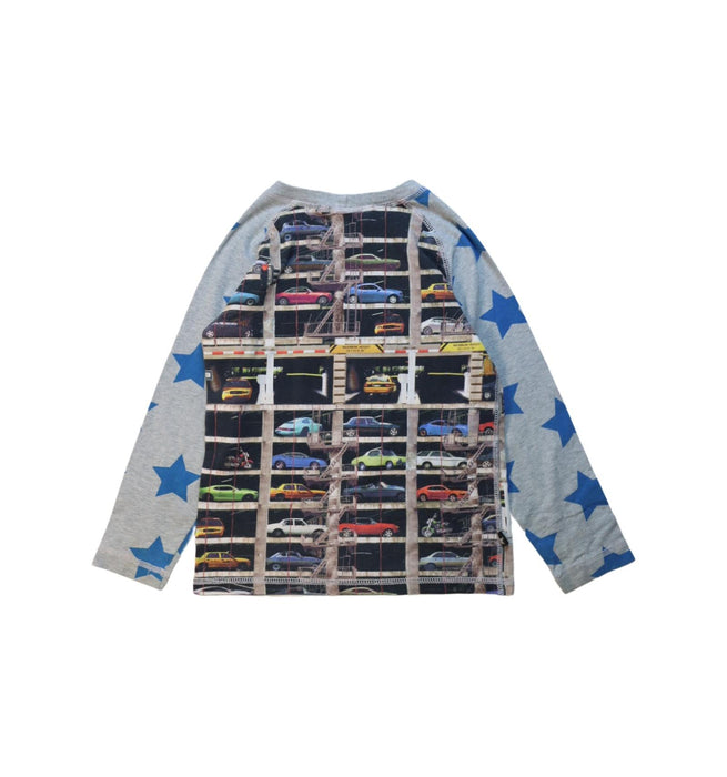 A Multicolour Long Sleeve T Shirts from Molo in size 5T for boy. (Back View)