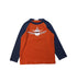 A Navy Long Sleeve T Shirts from Boden in size 3T for boy. (Front View)