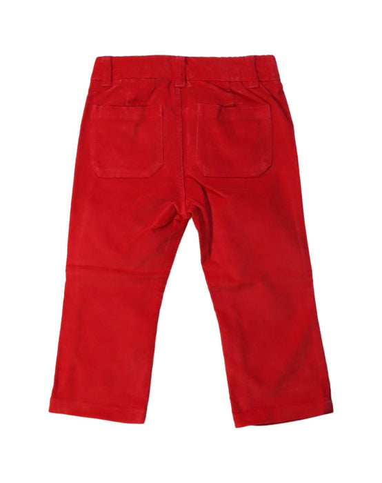 A Red Casual Pants from Jacadi in size 12-18M for boy. (Back View)