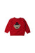 A Red Crewneck Sweatshirts from Mayoral in size 12-18M for boy. (Front View)