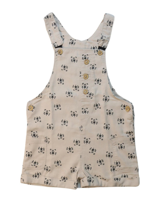 A Beige Overall Shorts from Vertbaudet in size 18-24M for boy. (Front View)